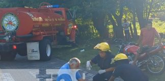 Foto: Extranjero sufre accidente en la Isla de Ometepe / TN8
