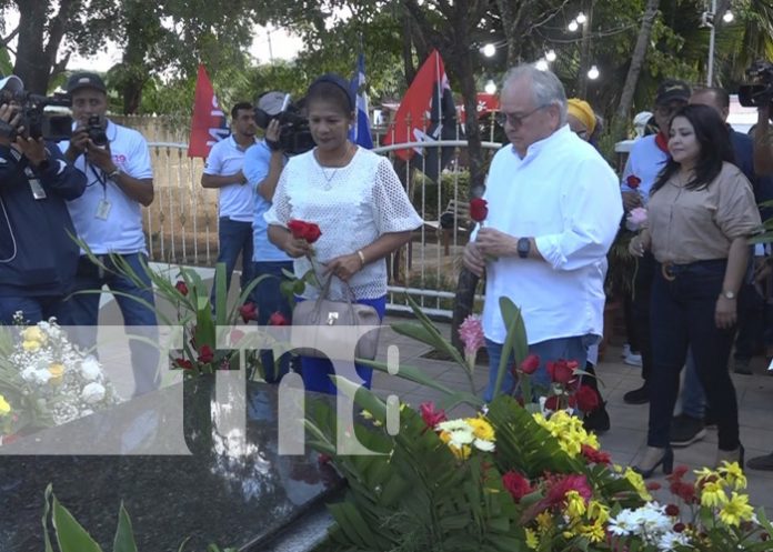 Conmemoran en Rivas los 45 años del tránsito a la inmortalidad de Gaspar García