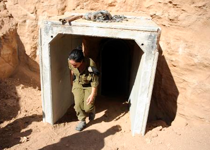Foto: ¡Israel bombea agua de mar en túneles Palestinos! /Cortesía