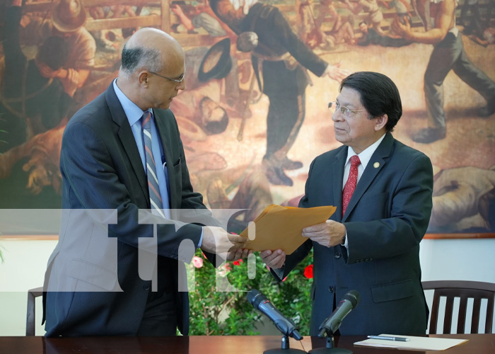 Nuevo embajador de Egipto presenta cartas credenciales en Nicaragua