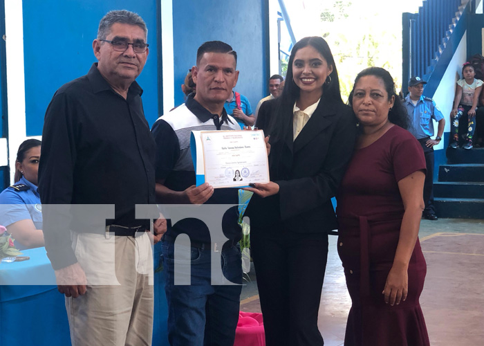 Foto: ¡Éxito en la graduación de 188 protagonistas en el centro tecnológico de Ticuantepe!/TN8