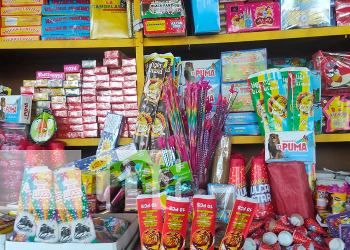 Descuentos en mercados y puestos de pólvoras para las compras de fin de año en Managua