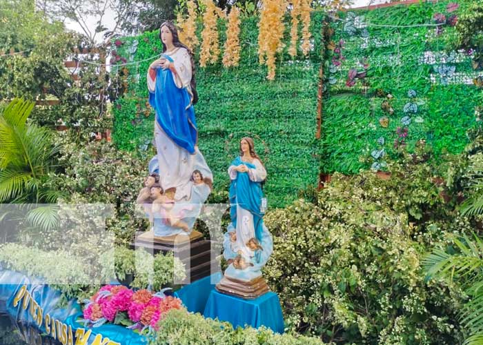 Ciudad Sandino celebra a la "virgencita"