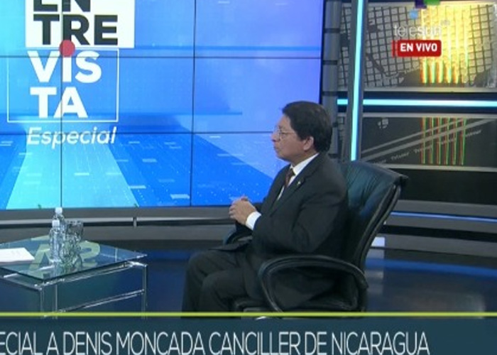 Foto: ¡Nicaragua y la Doctrina Monroe! Un diálogo con Denis Moncada/Cortesía