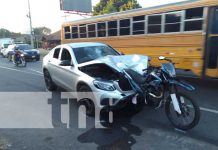Foto: Trágico accidente en Carretera a Masaya / TN8