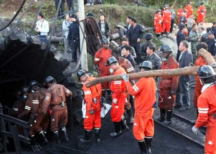 12 muertos en China en accidente de una mina de carbón