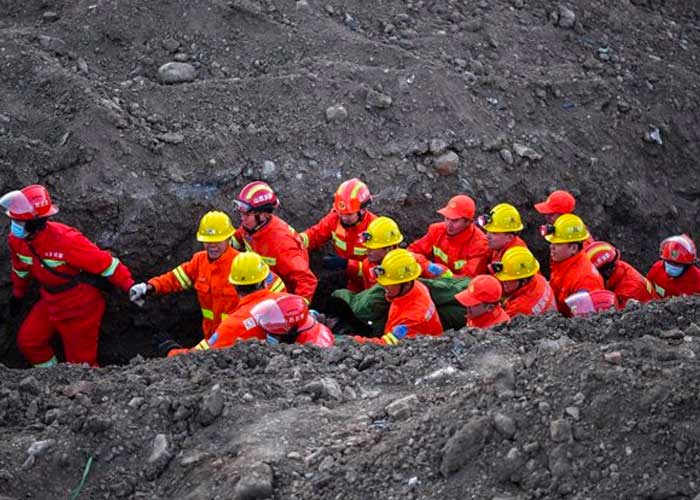 12 muertos en China en accidente de una mina de carbón