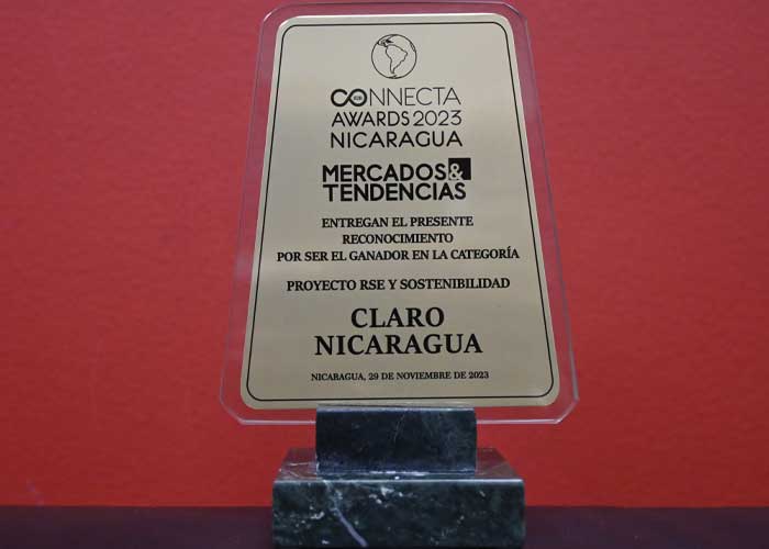 Foto: Reconocimiento a Claro Nicaragua / TN8