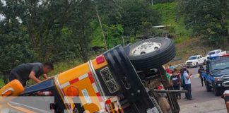 brutal accidente en Matagalpa