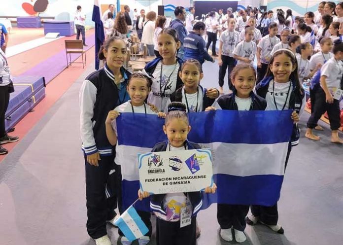 Foto: Gimnastas de Nicaragua obtienen medallas de oro en competencia de Honduras