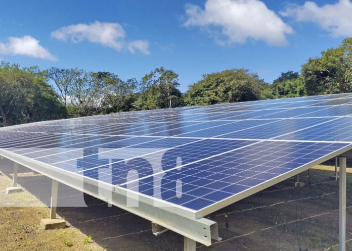 Foto: Planta fotovoltaica en la Isla de Ometepe / TN8