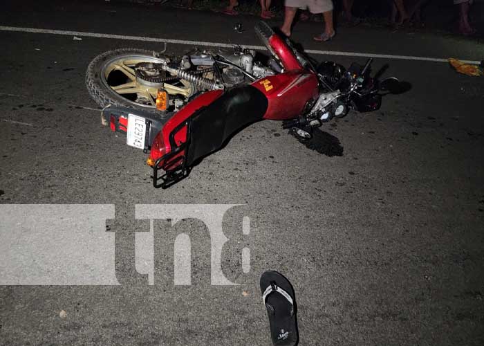 Foto: Mortal accidente de tránsito en carretera León-Poneloya / TN8