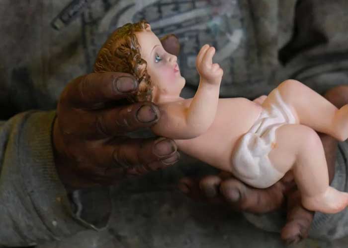 Niño Jesús víctima de secuestro en España