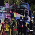 En Tailandia, accidente de autobús deja 14 muertos y 35 heridos
