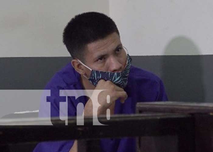 Foto: Proceso judicial a sujeto por robar celular en Managua / TN8