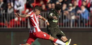 Girona lider provisional tras empatar con Almería