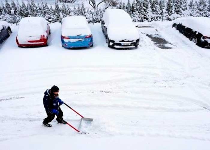 Foto: Temperaturas polares paralizan Europa /cortesía