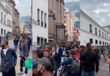 Foto: La tensión se apodera en Ecuador /cortesía