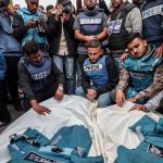 Foto: Intensos asesinatos a periodistas en Gaza /cortesía