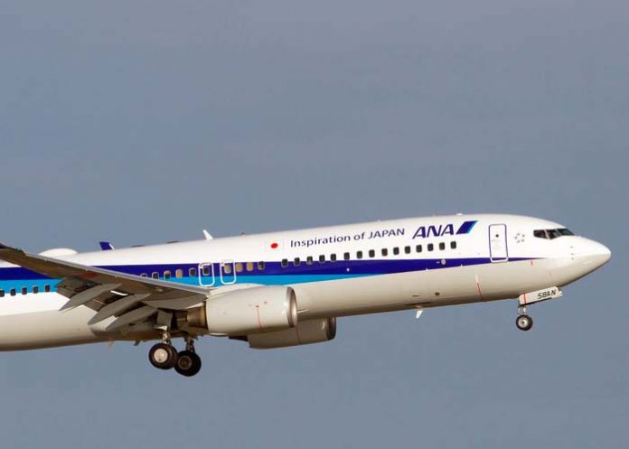 Foto: Avión de All Nippon Airways Regresa por Grieta en Ventana / Cortesía