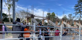 Foto: Avanza a buen ritmo la construcción de la primera etapa de la Barrera en Chontales / TN8