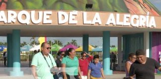Foto: Parque La Alegría: Sitio donde las familias nicaragüenses disfrutan en sus fin de semana / TN8