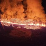 Foto:Erupción de Magma obliga a evacuación en Grindavik /Cortesía