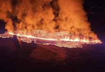 Foto:Erupción de Magma obliga a evacuación en Grindavik /Cortesía