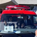Foto:Japón dona otro camión Bombero a Nicaragua/cortesía