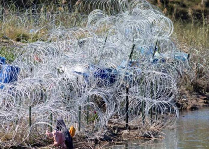 Corte de Estados Unidos autoriza retirar alambre de púas en frontera con México
