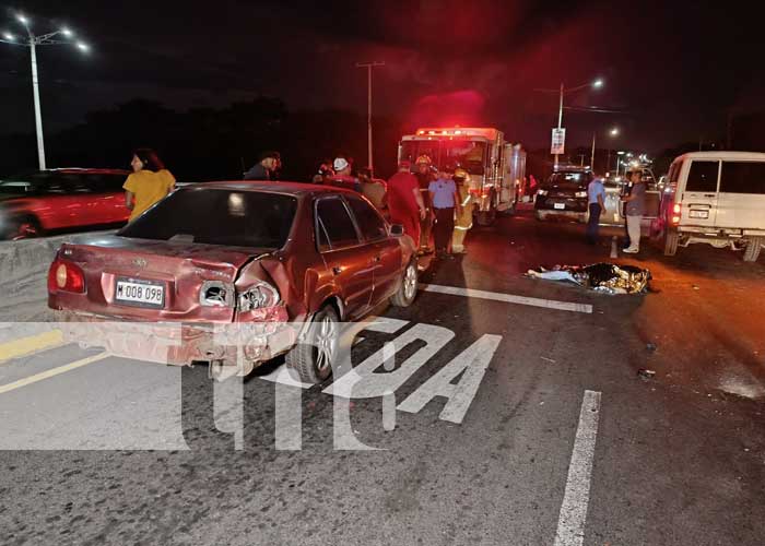 Foto: Mujer pierde la vida tras colisión de motocicleta en Carretera Nueva León/TN8