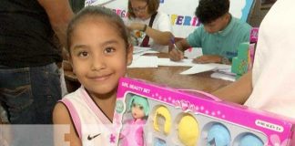 Foto: Niños del colegio Experimental México reciben juguetes de cara al inicio escolar 2024/TN8