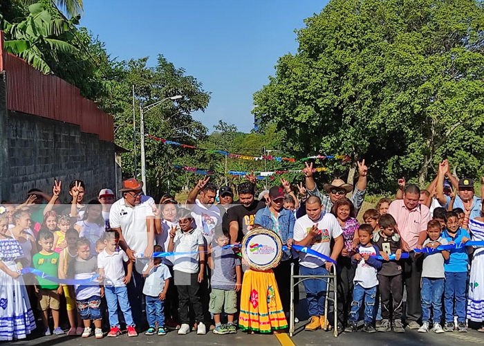 Foto: ALMA inaugura proyecto pluvial y vial en la comarca Gracias a Dios del distrito I de managua /Tn8