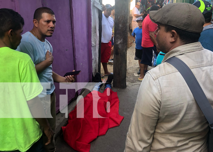 Hombre de edad avanzada encontrado sin vida en el Mercado Oriental, Managua