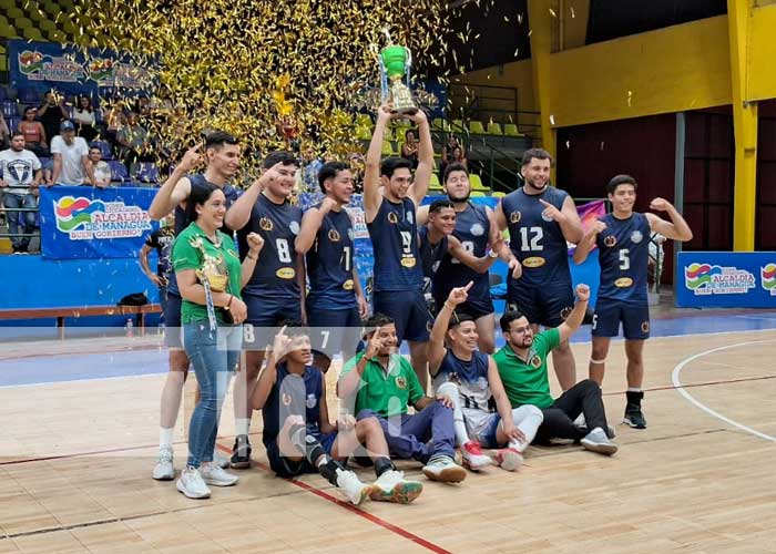 Toros de Chontales y Frente Sur de Rivas se disputan la corona del voleibol masculino