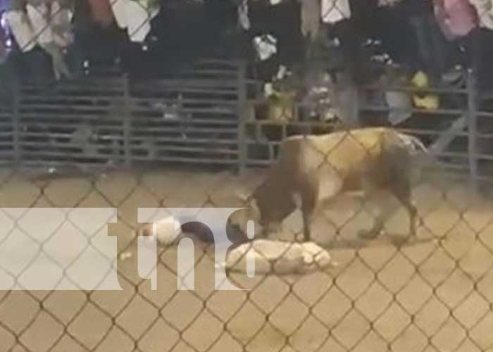 Hombre gravemente herido en el penúltimo día de corridas de toros en Acoyapa