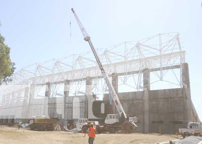 Un 65% de avance tiene el nuevo estadio de béisbol de León