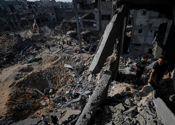 Foto: Gaza bajo ataque /cortesía