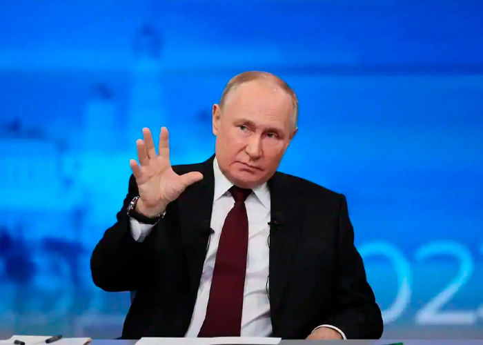 Foto: Vladímir Putin en la delantera en las Elecciones /cortesía