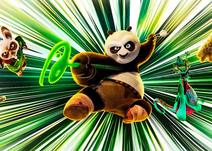 Foto: ¡Kung Fu Panda 4 con grandes expectativas para los mas pequeños del hogar!/Cortesía