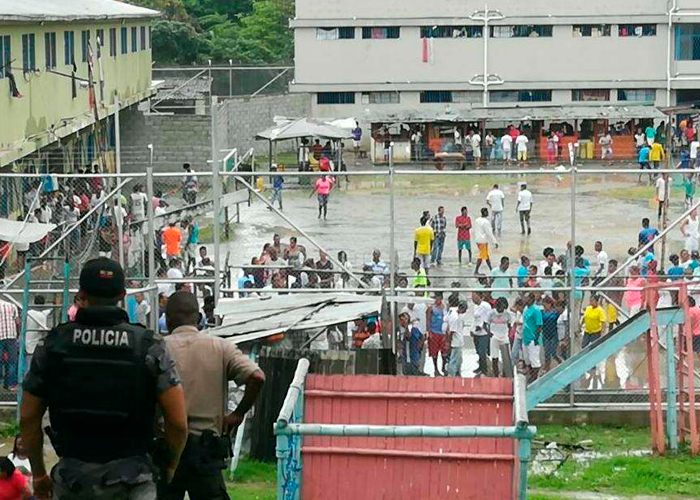 "Foto: Foto: ¡Fuga masiva en Ecuador! 48 prisioneros escapan de Centro Penitenciario/Cortesía
