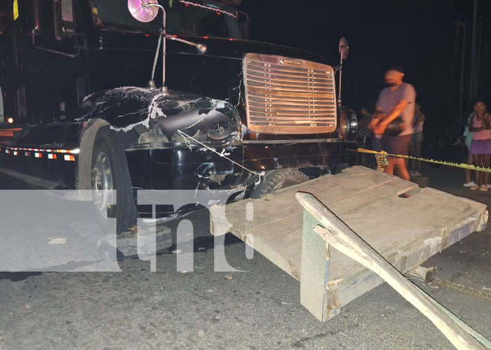 Dos muertos y un herido grave en violento accidente de tránsito en Rivas