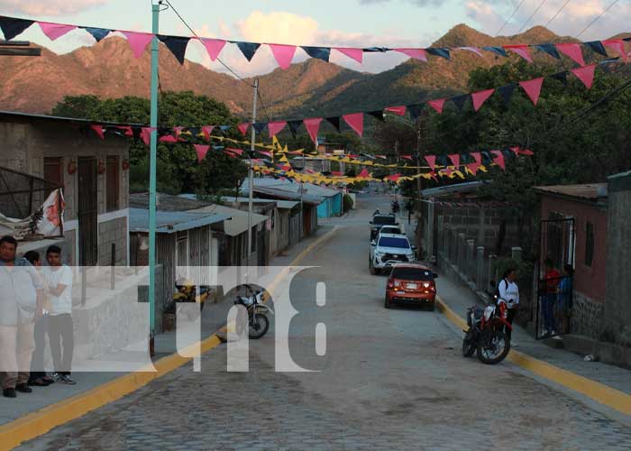 Foto: "Nuevas victorias, nuevos triunfos" Inauguran calles adoquinadas en Somoto / TN8