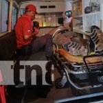Foto: Peatón lesionado luego de ser impactado por un taxi en Bolonia / TN8