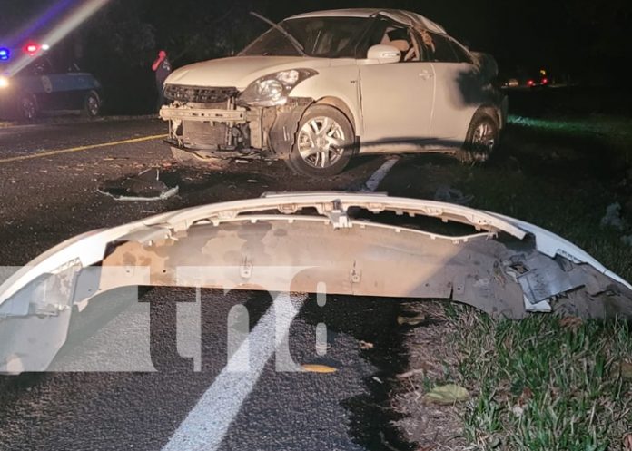 Ciudadano sobrevive de milagro a un accidente en la carretera Granada-Guanacaste