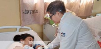 Un varoncito: Primer bebé en el 2024 nació en el hospital Alemán
