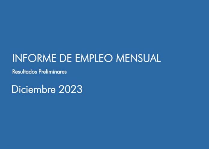 Informe de Empleo Mensual: Avances y estadísticas de diciembre 2023