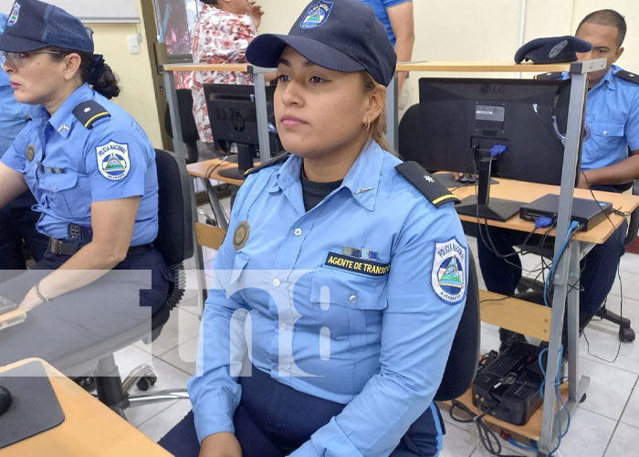 Foto: Capacitación técnica a policías en Nicaragua / TN8