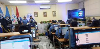 Foto: Capacitación técnica a policías en Nicaragua / TN8