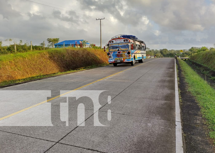 Foto: Nuevas carreteras en el Caribe Sur de Nicaragua / TN8